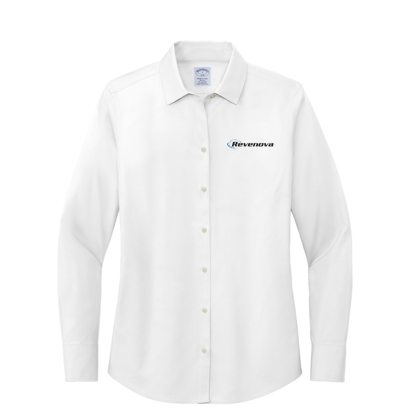 Brooks Brothers Women's Wrinkle-Free Stretch Pinpoint Shirt — White