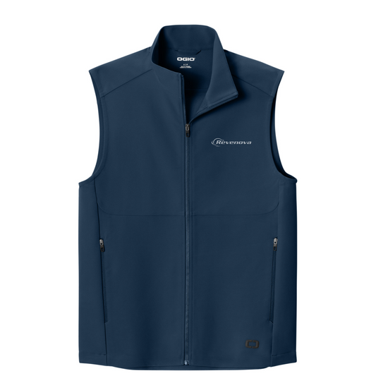 OGIO Kinetic Soft Shell Vest — River Blue Navy