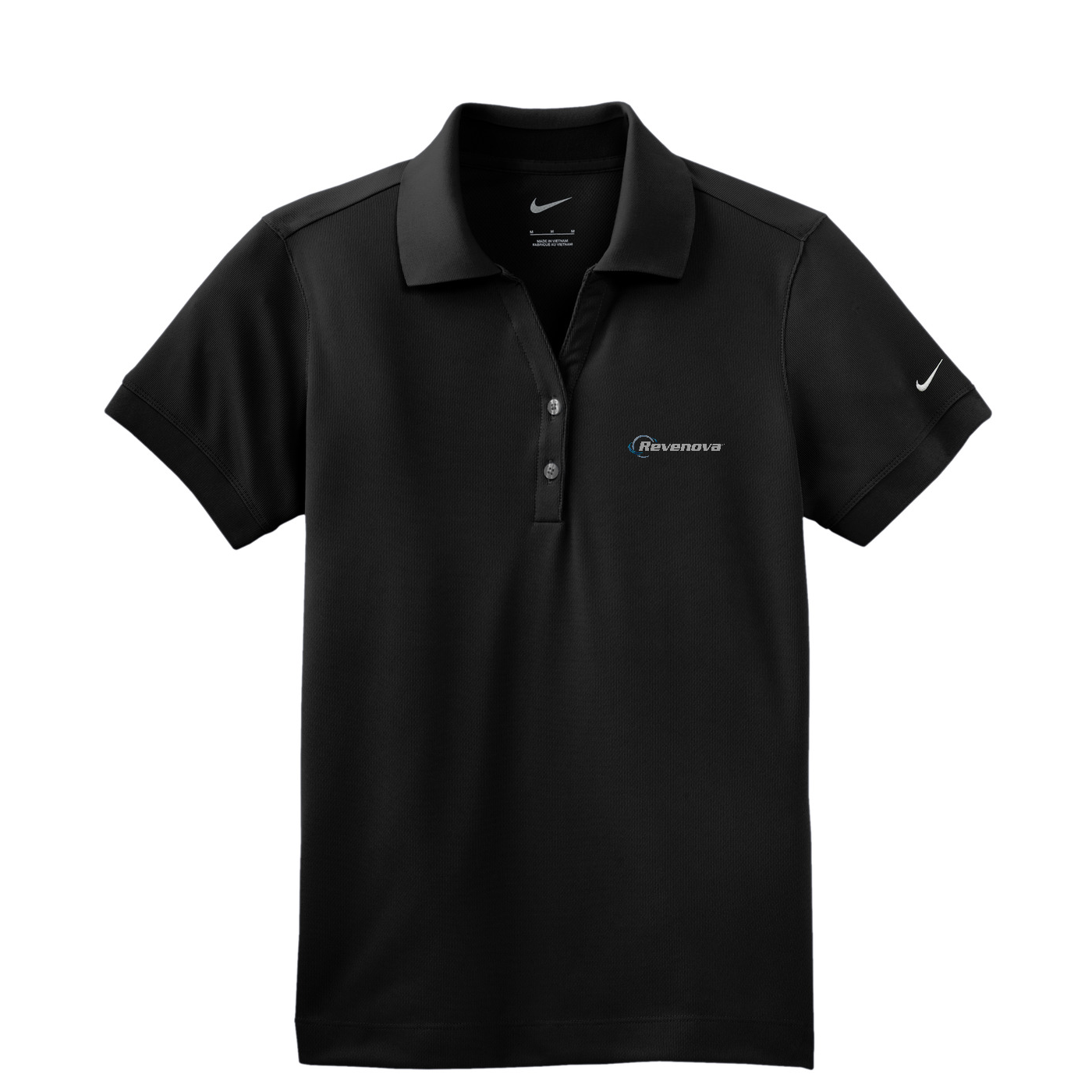 Nike Women's Dri-FIT Classic Polo — Black
