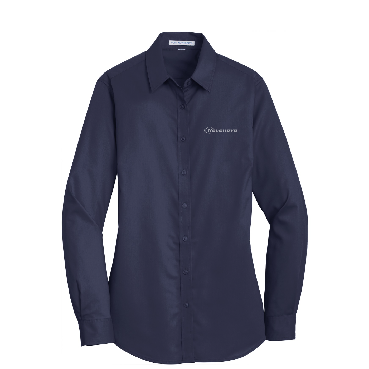 Port Authority Women's SuperPro Twill Shirt — True Navy