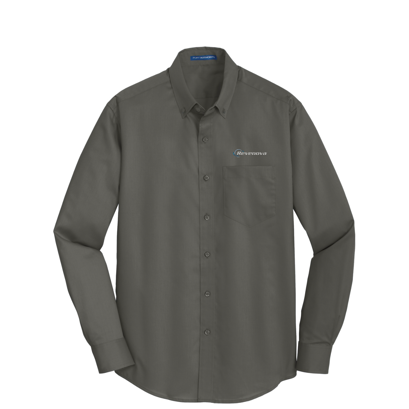 Port Authority SuperPro Twill Shirt — Sterling Grey